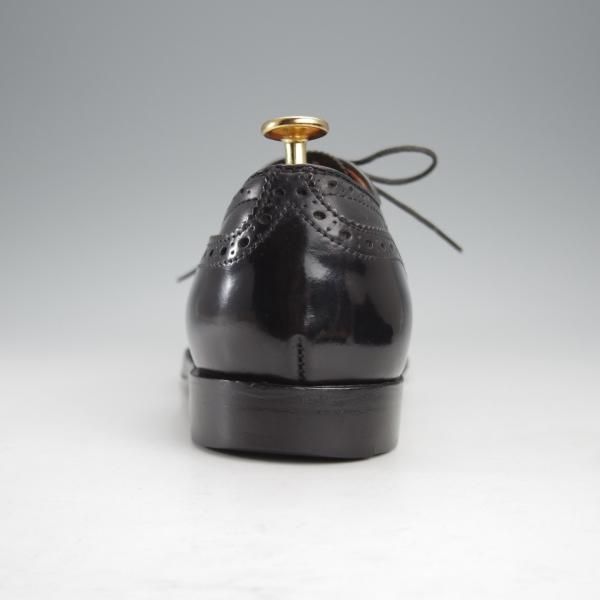 極上★オールデン 8D【コードバン仕様★(ハワイ)Leather Soul別注/5165】セミブローグ/プラザラスト/黒/レザーソウル/Alden★j297