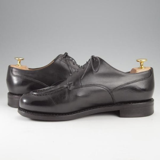 極上★パラブーツ SIZE 7.5【定価￥84,700-★ドレス仕様シャンボード/CHAMBORD】Uチップ/カーフ/NOIR/黒/Paraboot★j298