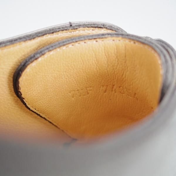 極上★パラブーツ SIZE 7.5【定価￥84,700-★ドレス仕様シャンボード/CHAMBORD】Uチップ/カーフ/NOIR/黒/Paraboot★j298