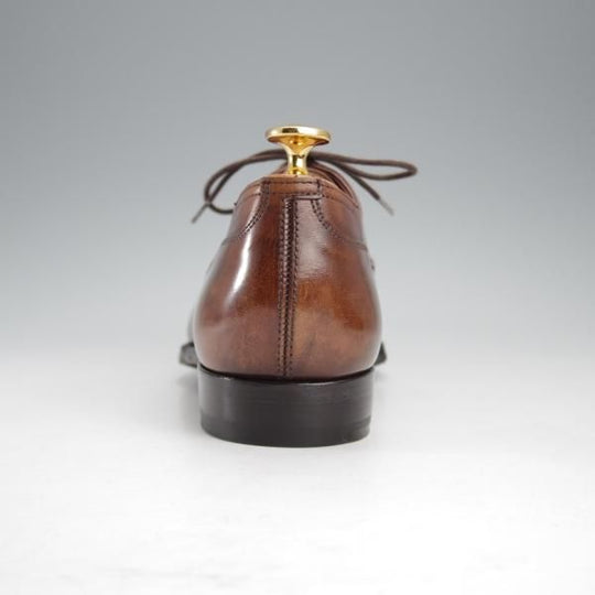 極上★クロケット&ジョーンズ 7D【定価￥110,250-★(浅草)ギルド・オブ・クラフツ監修/ハンドグレードライン】RUFFLES/濃茶★j299