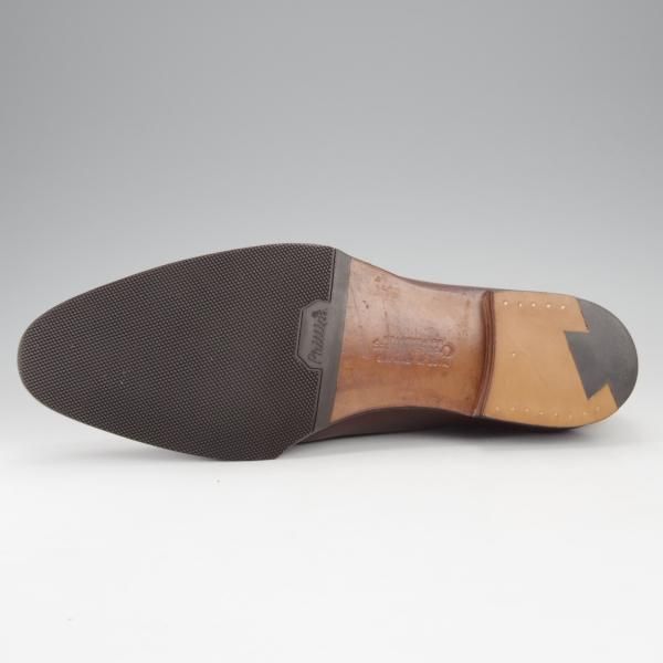 極上★クロケット&ジョーンズ 7D【定価￥110,250-★(浅草)ギルド・オブ・クラフツ監修/ハンドグレードライン】RUFFLES/濃茶★j299