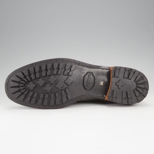 極美品★(伊)F.LLIジャコメッティ SIZE 39.5【定価￥145,800-★象革/エレファントレザー/FG353】ダブルモンク/灰/Giacometti★j300