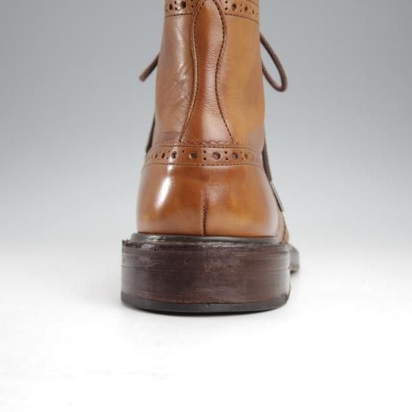 極上★トリッカーズ SIZE 10【現行定価￥99,000-★MALTON/モールトン】M2508/カントリーブーツ/カーフ/茶/メンズ/Tricker's★j302