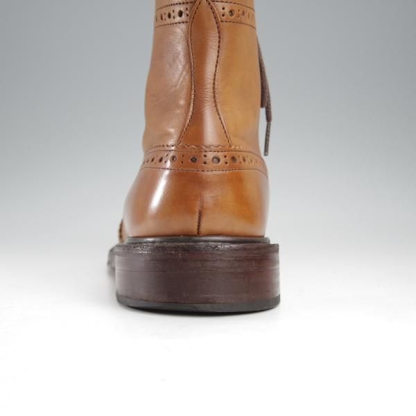 極上★トリッカーズ SIZE 10【現行定価￥99,000-★MALTON/モールトン】M2508/カントリーブーツ/カーフ/茶/メンズ/Tricker's★j302