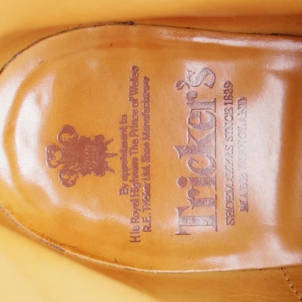 極上★トリッカーズ SIZE 10【現行定価￥99,000-★MALTON/モールトン】M2508/カントリーブーツ/カーフ/茶/メンズ/Tricker's★j302