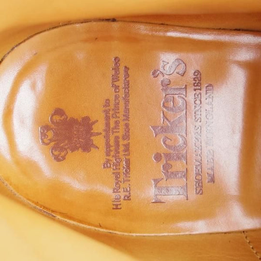 極上★トリッカーズ SIZE 10【現行定価￥99,000-★MALTON/モールトン】M2508/カントリーブーツ/カーフ/茶/メンズ/Tricker's★j302