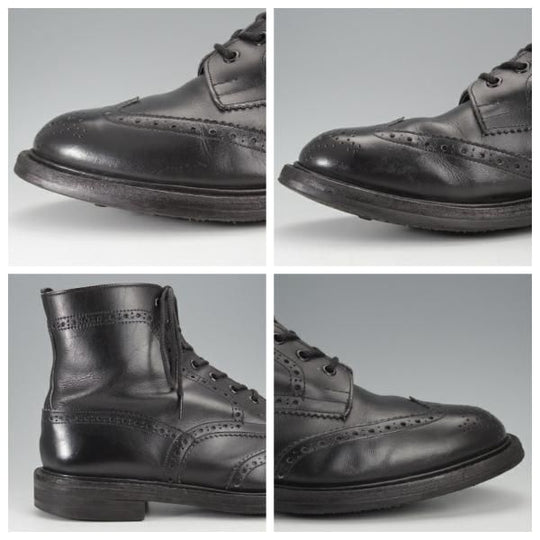 ★トリッカーズ SIZE 10【現行定価￥104,500-★ダイナイトソール仕様/MALTON】モールトン/M2508/カントリーブーツ/黒/Tricker's★j303