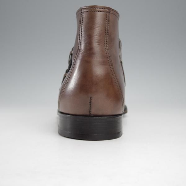 極美品★ジョンロブ SIZE 42/UK8.5程度【貴重★エルメス別注/HERMES/ミュージアムカーフ】LOUIS/ダブルモンク/ブーツ/JOHN LOBB★j304