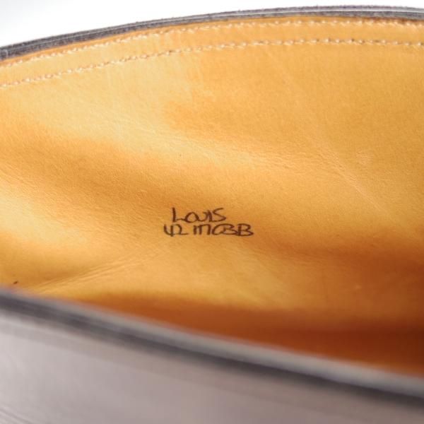 極美品★ジョンロブ SIZE 42/UK8.5程度【貴重★エルメス別注/HERMES/ミュージアムカーフ】LOUIS/ダブルモンク/ブーツ/JOHN LOBB★j304