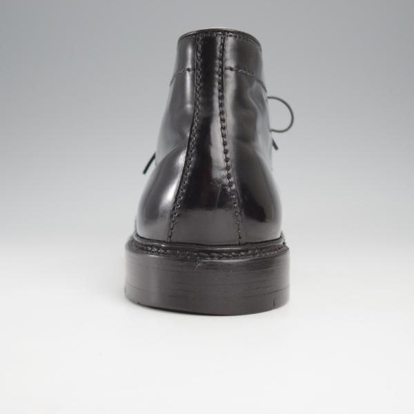 極上★オールデン 7E【定価￥176,000-★コードバン仕様/1340】バリーラスト/チャッカブーツ/黒/メンズ/Alden★j305