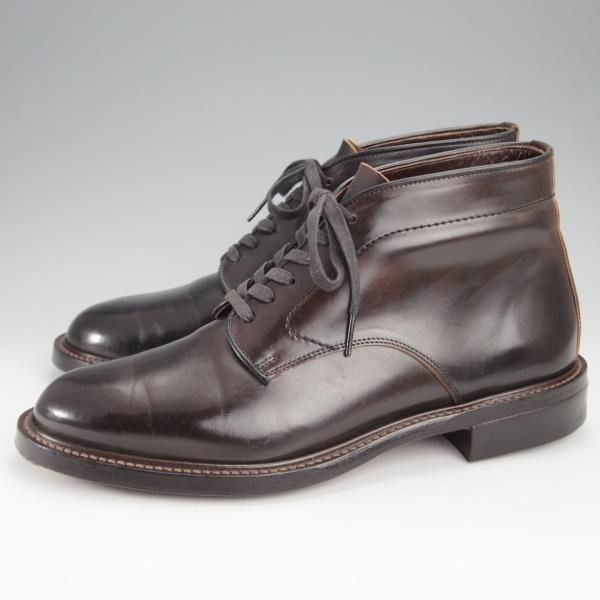 ★Makers/メイカーズ SIZE 8【定価￥120,450-★コードバン/(米)ホーウィン社】6アイレットチャッカブーツ/CDVN-06G/黒/メンズ★j306