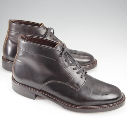 ★Makers/メイカーズ SIZE 8【定価￥120,450-★コードバン/(米)ホーウィン社】6アイレットチャッカブーツ/CDVN-06G/黒/メンズ★j306