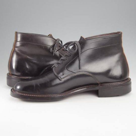 ★Makers/メイカーズ SIZE 8【定価￥120,450-★コードバン/(米)ホーウィン社】6アイレットチャッカブーツ/CDVN-06G/黒/メンズ★j306