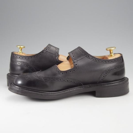 美品★トリッカーズ(レディース) SIZE 4.5【定価￥112,530-★ダイナイトソール仕様/メリージェーン】MARRY JANE/L6011/黒/Tricker's★j307