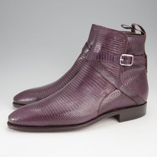 未使用★(スペイン製)CARMINA/カルミナ SIZE 6.5【高額★リザード革/トレーディングポスト別注/ジョッパーブーツ】Trading Post★j308