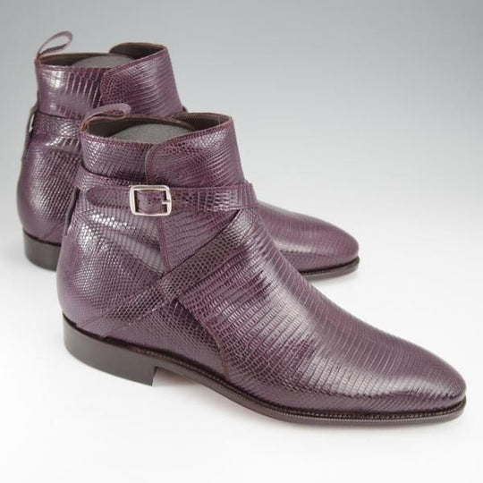 未使用★(スペイン製)CARMINA/カルミナ SIZE 6.5【高額★リザード革/トレーディングポスト別注/ジョッパーブーツ】Trading Post★j308