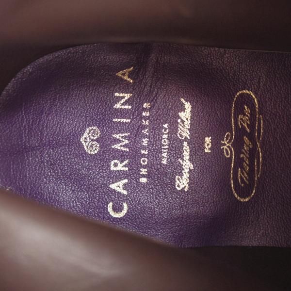 未使用★(スペイン製)CARMINA/カルミナ SIZE 6.5【高額★リザード革/トレーディングポスト別注/ジョッパーブーツ】Trading Post★j308