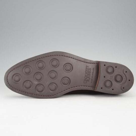 極上★クロケット&ジョーンズ 7E【定価￥81,400-★ダイナイトソール/CRANFORD4】サイドゴアブーツ/317ラスト/濃茶/Crockett&Jones★j309