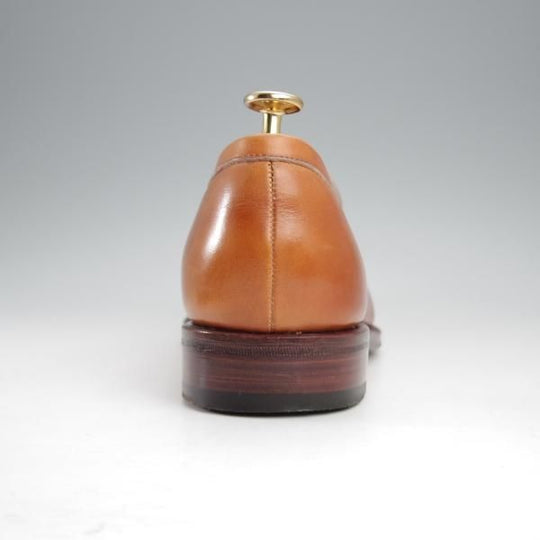 美品★(スペイン製)CARMINA/カルミナ SIZE 8【コンビ仕様★コインローファー/80412】薄茶×白/カーフ/メンズ★j310