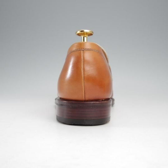 美品★(スペイン製)CARMINA/カルミナ SIZE 8【コンビ仕様★コインローファー/80412】薄茶×白/カーフ/メンズ★j310