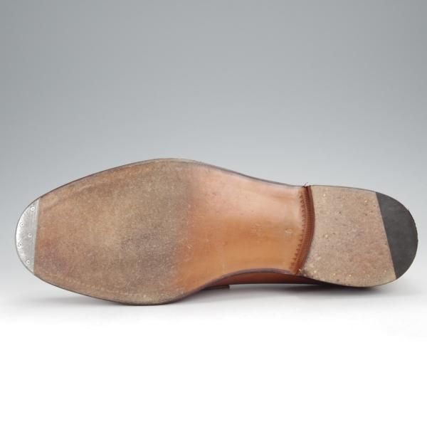 美品★(スペイン製)CARMINA/カルミナ SIZE 8【コンビ仕様★コインローファー/80412】薄茶×白/カーフ/メンズ★j310