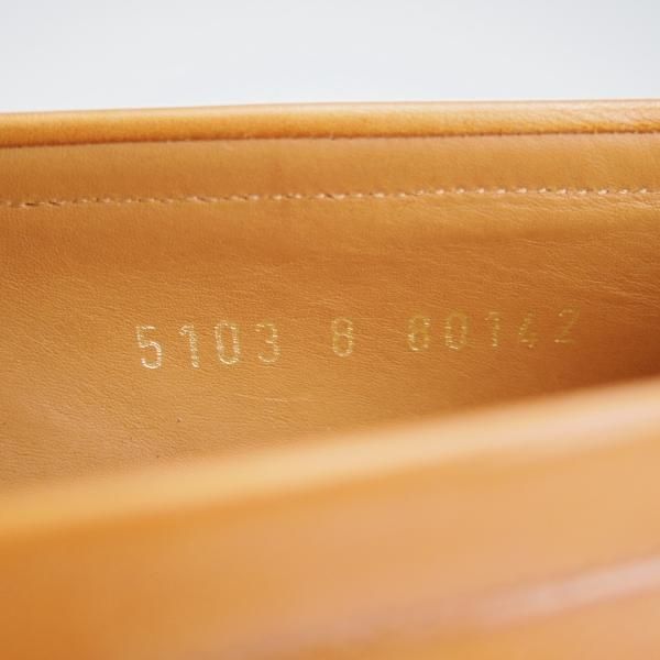 美品★(スペイン製)CARMINA/カルミナ SIZE 8【コンビ仕様★コインローファー/80412】薄茶×白/カーフ/メンズ★j310