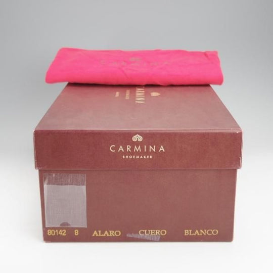 美品★(スペイン製)CARMINA/カルミナ SIZE 8【コンビ仕様★コインローファー/80412】薄茶×白/カーフ/メンズ★j310