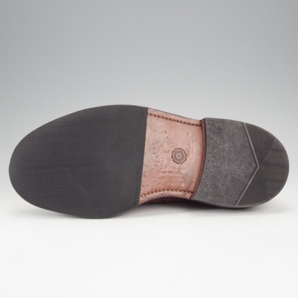 極上★(英)グレンソン 6G【高額★THE TRIPLE WELT/トリプルウェルト/Archie】G-ONEライン/フルブローグ/赤茶/GRENSON★j312
