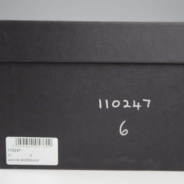 極上★(英)グレンソン 6G【高額★THE TRIPLE WELT/トリプルウェルト/Archie】G-ONEライン/フルブローグ/赤茶/GRENSON★j312