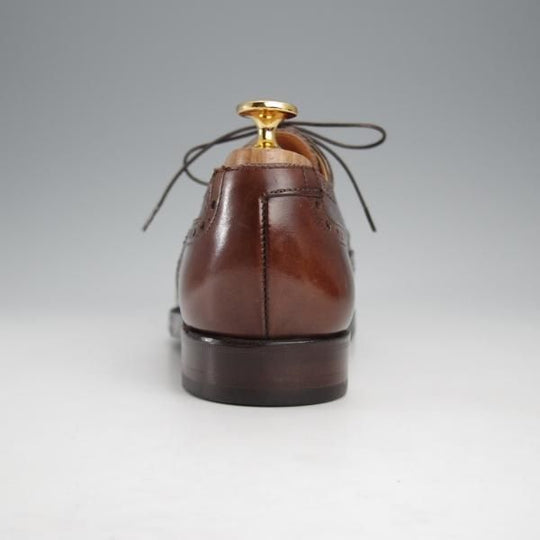 極上★クロケット&ジョーンズ 6.5D【貴重★(独)エドワードマイヤー別注/CALCHI】353ラスト/濃茶/Eduard Meier/Crockett&Jones★j314