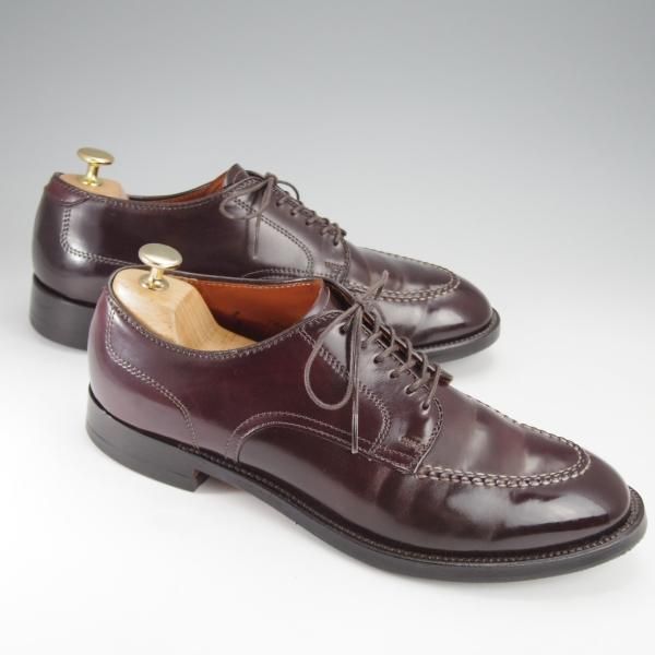 極上★オールデン 8D【定価￥173,800-★コードバン仕様/モディファイドラスト】54038/Uモック/モックトゥOX/#8/赤茶/Alden★j316