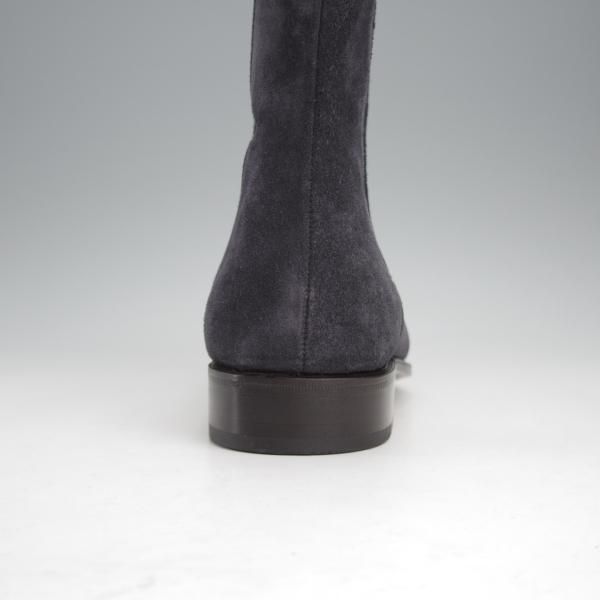 未使用★(スペイン製)CARMINA/カルミナ SIZE 6.5【定価￥80,300-★サイドゴアブーツ/80216】スエード/濃紺/メンズ★j318