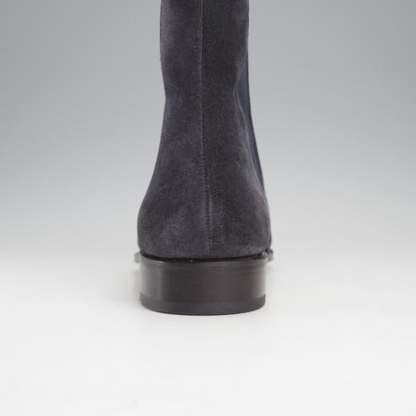 未使用★(スペイン製)CARMINA/カルミナ SIZE 6.5【定価￥80,300-★サイドゴアブーツ/80216】スエード/濃紺/メンズ★j318