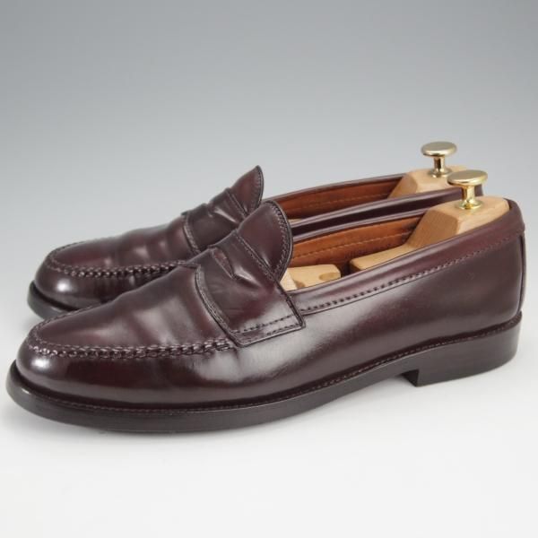 Alden 986 【美品】8D バーガンディ オールデン 8D【コードバン仕様