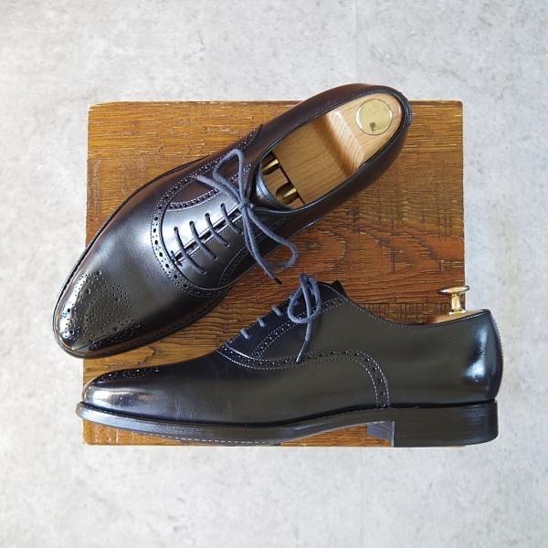 極上★トレーディングポスト SIZE 6.5【定価￥48,600-★撥水レザー仕様/ダイナイトソール】T603/黒/ユニオンロイヤル製★j321