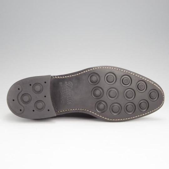 極上★トレーディングポスト SIZE 6.5【定価￥48,600-★撥水レザー仕様/ダイナイトソール】T603/黒/ユニオンロイヤル製★j321