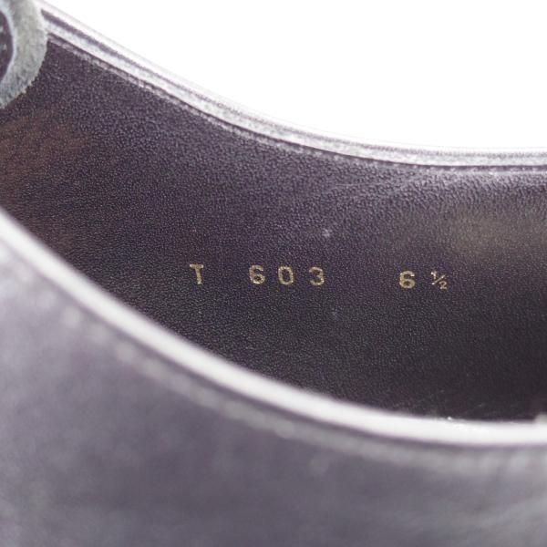 極上★トレーディングポスト SIZE 6.5【定価￥48,600-★撥水レザー仕様/ダイナイトソール】T603/黒/ユニオンロイヤル製★j321