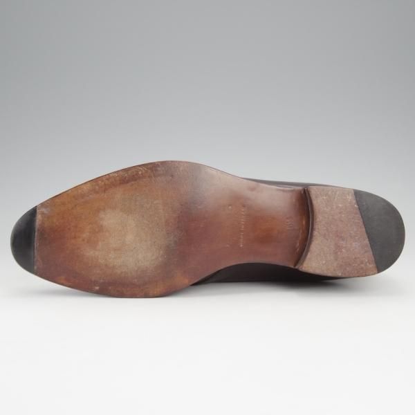 美品★(浅草)RENDO/レンド SIZE 6.5【モデル定価￥60,500-★チャッカブーツ/7706】カーフ/濃茶/メンズ/★j323