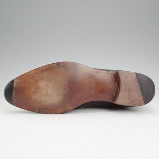 美品★(浅草)RENDO/レンド SIZE 6.5【モデル定価￥60,500-★チャッカブーツ/7706】カーフ/濃茶/メンズ/★j323