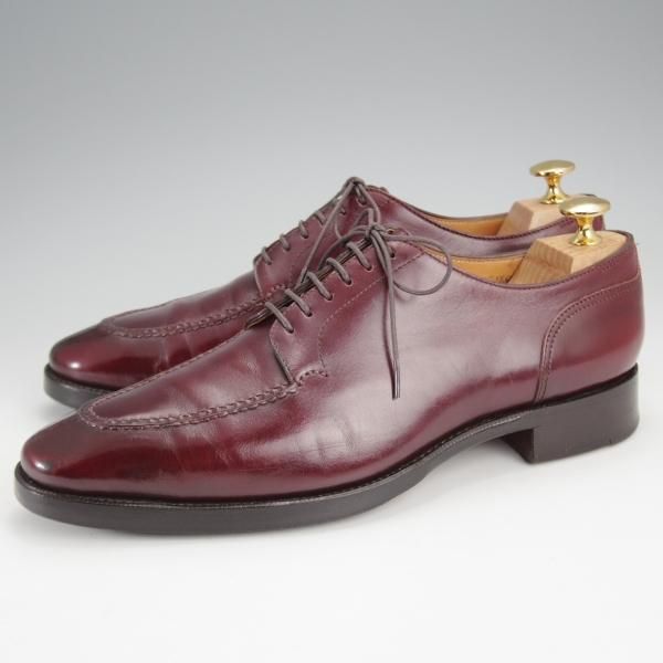 極上★ホール&マークス UK6.5程度【現オーダー価格16.5万円〜★EG/ドーバー似寄モデル/スキンステッチ】Norton/Uチップ/赤茶★j325