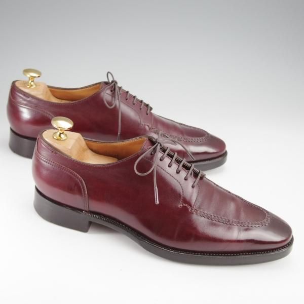 極上★ホール&マークス UK6.5程度【現オーダー価格16.5万円〜★EG/ドーバー似寄モデル/スキンステッチ】Norton/Uチップ/赤茶★j325