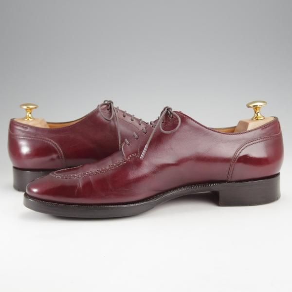 極上★ホール&マークス UK6.5程度【現オーダー価格16.5万円〜★EG/ドーバー似寄モデル/スキンステッチ】Norton/Uチップ/赤茶★j325