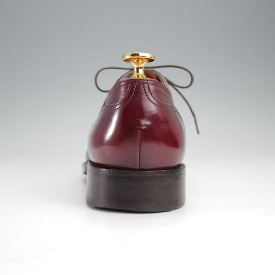 極上★ホール&マークス UK6.5程度【現オーダー価格16.5万円〜★EG/ドーバー似寄モデル/スキンステッチ】Norton/Uチップ/赤茶★j325