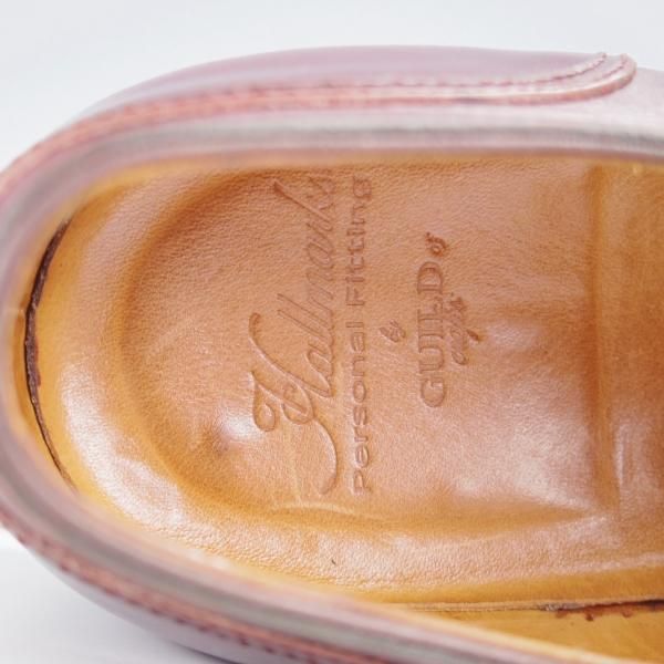 極上★ホール&マークス UK6.5程度【現オーダー価格16.5万円〜★EG/ドーバー似寄モデル/スキンステッチ】Norton/Uチップ/赤茶★j325