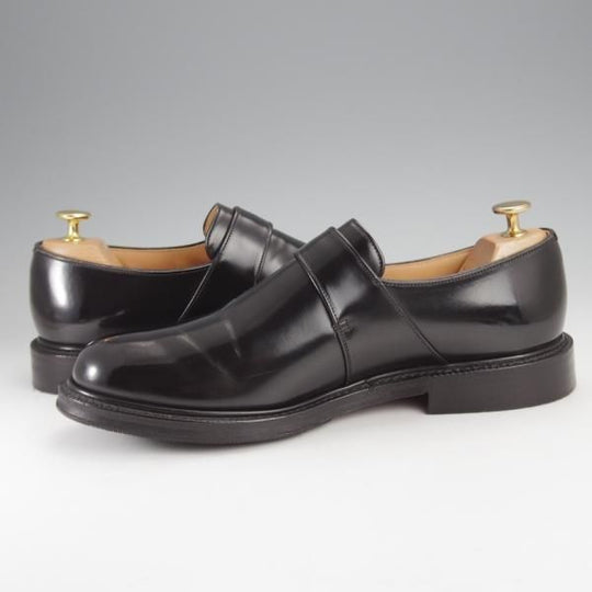 極美品★チャーチ 75F/UK7.5【貴重★SHANNONと同じ103ラスト/WREXHAM】モンクストラップ/黒/メンズ/Church's★j327