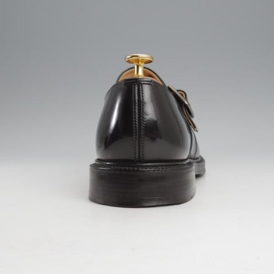 極美品★チャーチ 75F/UK7.5【貴重★SHANNONと同じ103ラスト/WREXHAM】モンクストラップ/黒/メンズ/Church's★j327