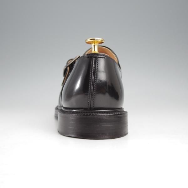 極美品★チャーチ 75F/UK7.5【貴重★SHANNONと同じ103ラスト/WREXHAM】モンクストラップ/黒/メンズ/Church's★j327