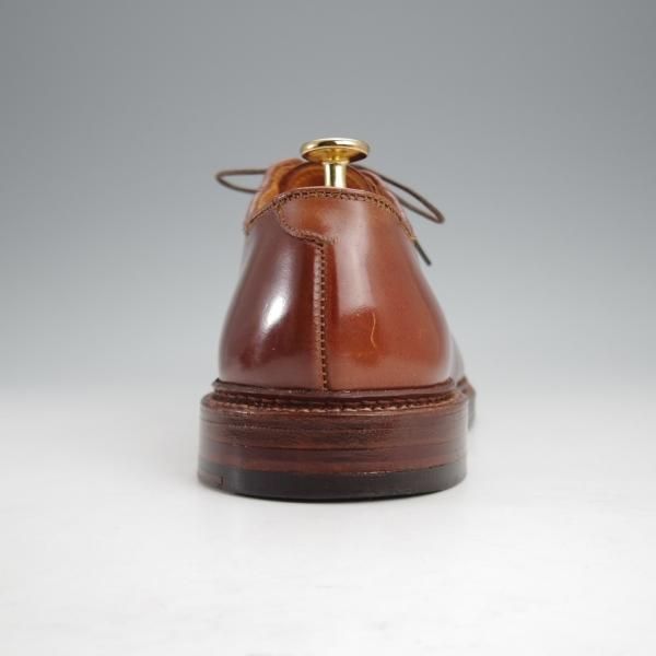 美品★オールデン 8D【貴重★ウイスキーコードバン/茶/SHIPS別注】9905/バリーラスト/プレーントゥ/メンズ/Alden★j332