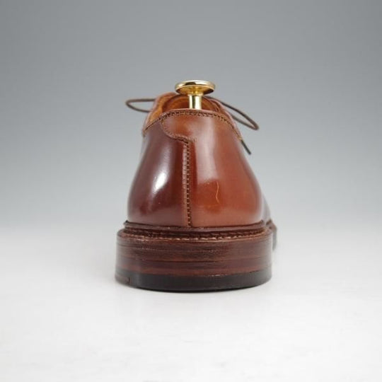 美品★オールデン 8D【貴重★ウイスキーコードバン/茶/SHIPS別注】9905/バリーラスト/プレーントゥ/メンズ/Alden★j332