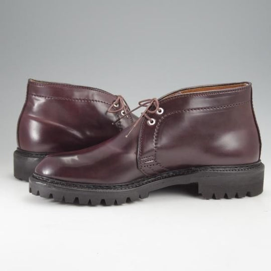 未使用★オールデン 6D【現行定価17.5万円程度★コードバン仕様/チャッカブーツ/BEAMS PLUS別注】バリーラスト/赤茶/ビームス/Alden★j335